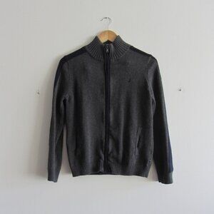 Vintage Nautica grey zip-up sweater 🐚